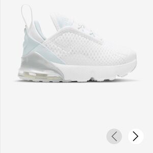 Nike White Air Max Sneakers with Cushioned Midsole